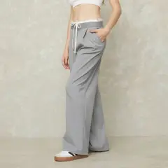 SYBILLA - Pantalón Relax Tiro Medio Mujer