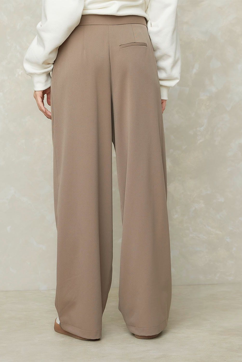 SYBILLA - Pantalón Relax Tiro Medio Mujer Sybilla