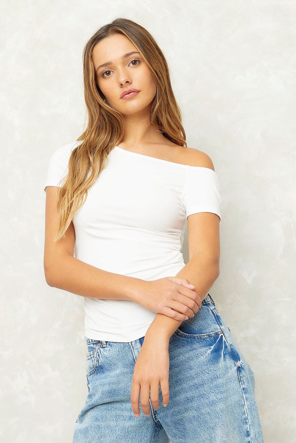 SYBILLA - Polera Manga Corta Mujer Sybilla