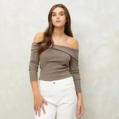 SYBILLA - Polera Manga Larga Mujer