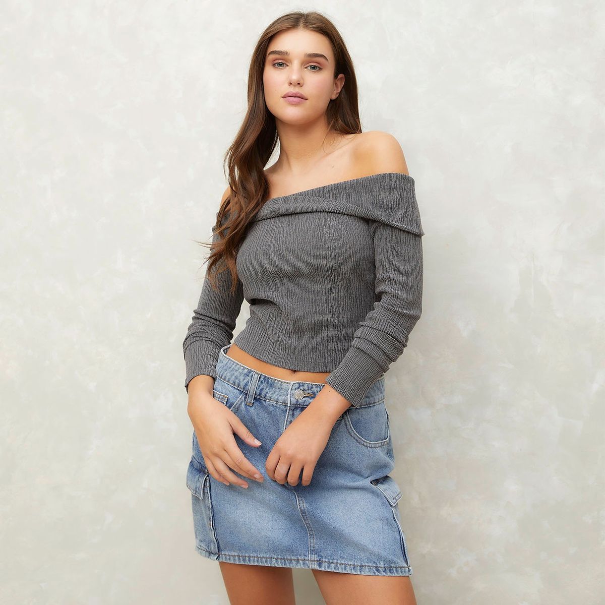 SYBILLA - Polera Manga Larga Mujer Sybilla