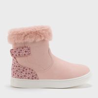Botines Niña Rosados con Chiporro