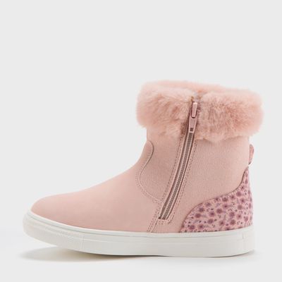 Imagen 2 del producto Botines Niña Rosados con Chiporro