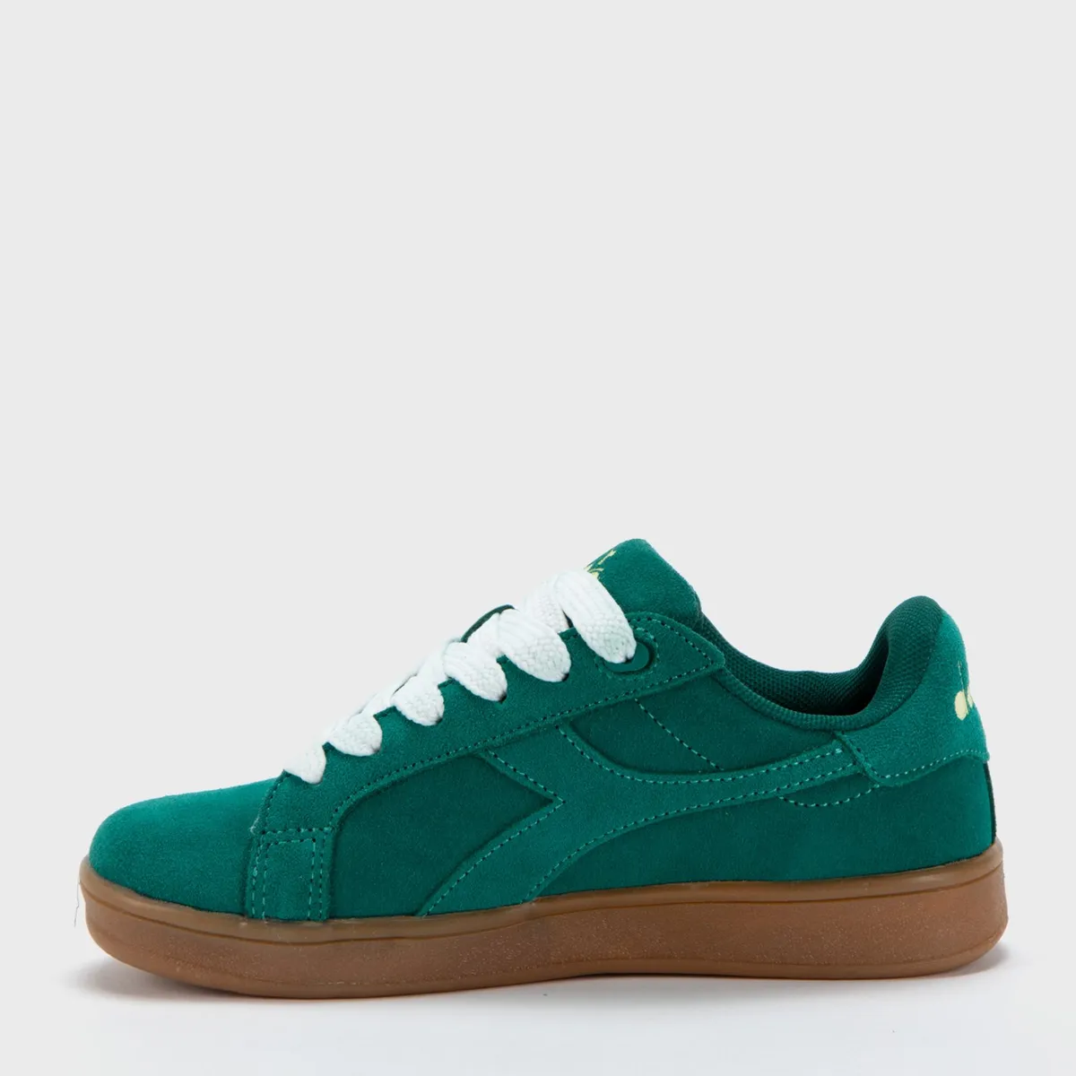 DIADORA - Court Zapatilla Urbana Niña Cuero Verde (34 A 39) Diadora