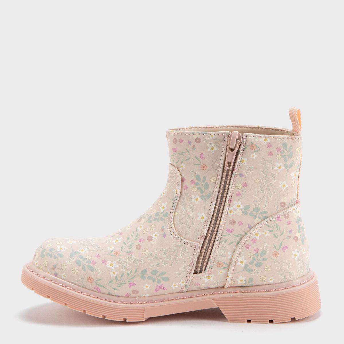 YAMP - Botines Niña Yamp Estampado Floral Rosado