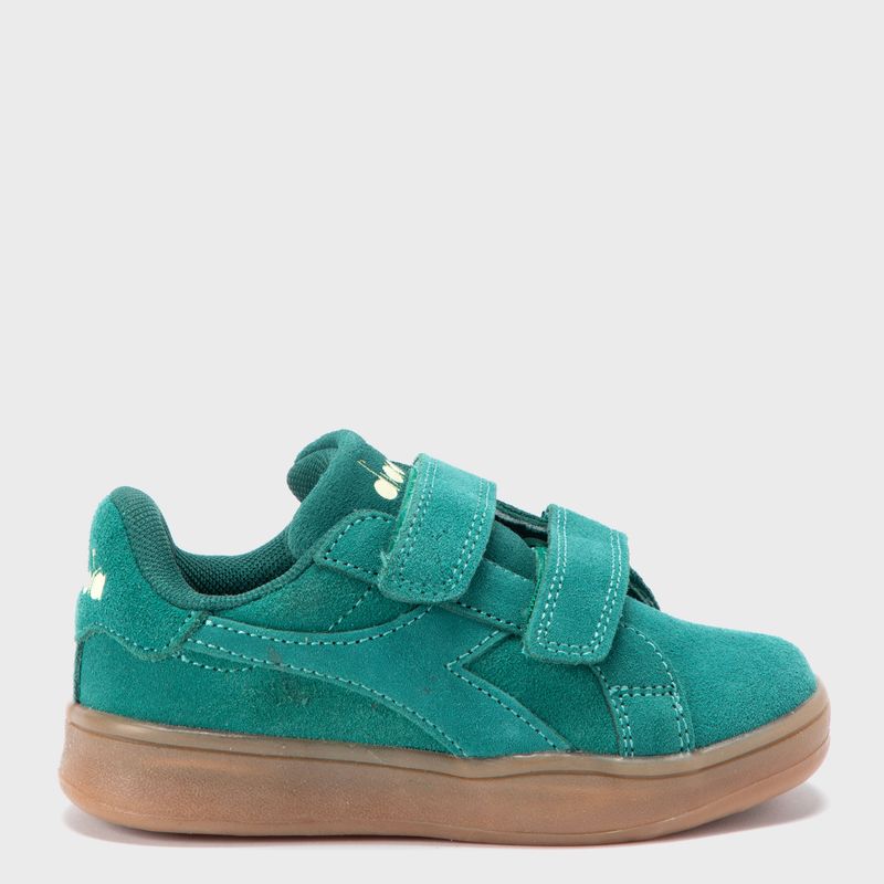 DIADORA - Court XL I Zapatilla Urbana Niña Verde (22 a 26) Diadora