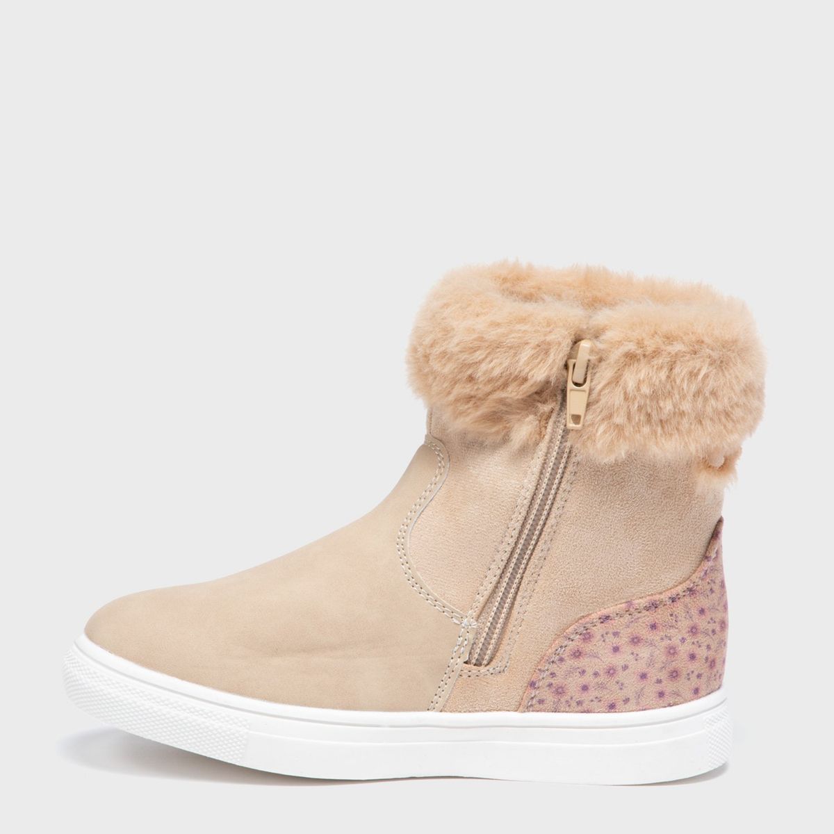 YAMP - Botines Niña Yamp Sintético Beige con Chiporro