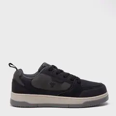 FEDERATION - Skate Zapatilla Urbana Niño Negro (34 a 38)