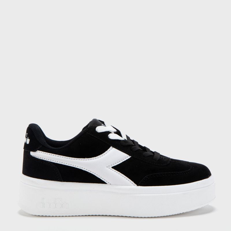 DIADORA - Jr A Bamplat J Zapatilla Urbana Niña Negro (34 a 38) Diadora