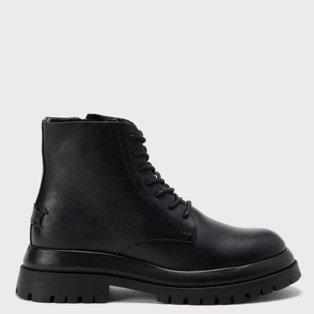 AMERICANINO - Botín Mujer Negro Cuero Americanino