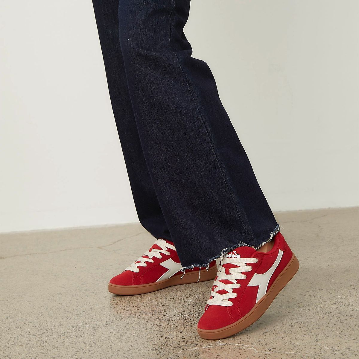 DIADORA - Court XL Zapatilla Urbana Mujer Rojo Diadora