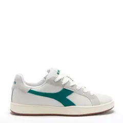 DIADORA - Zapatilla Urbana Hombre Cuero Blanco