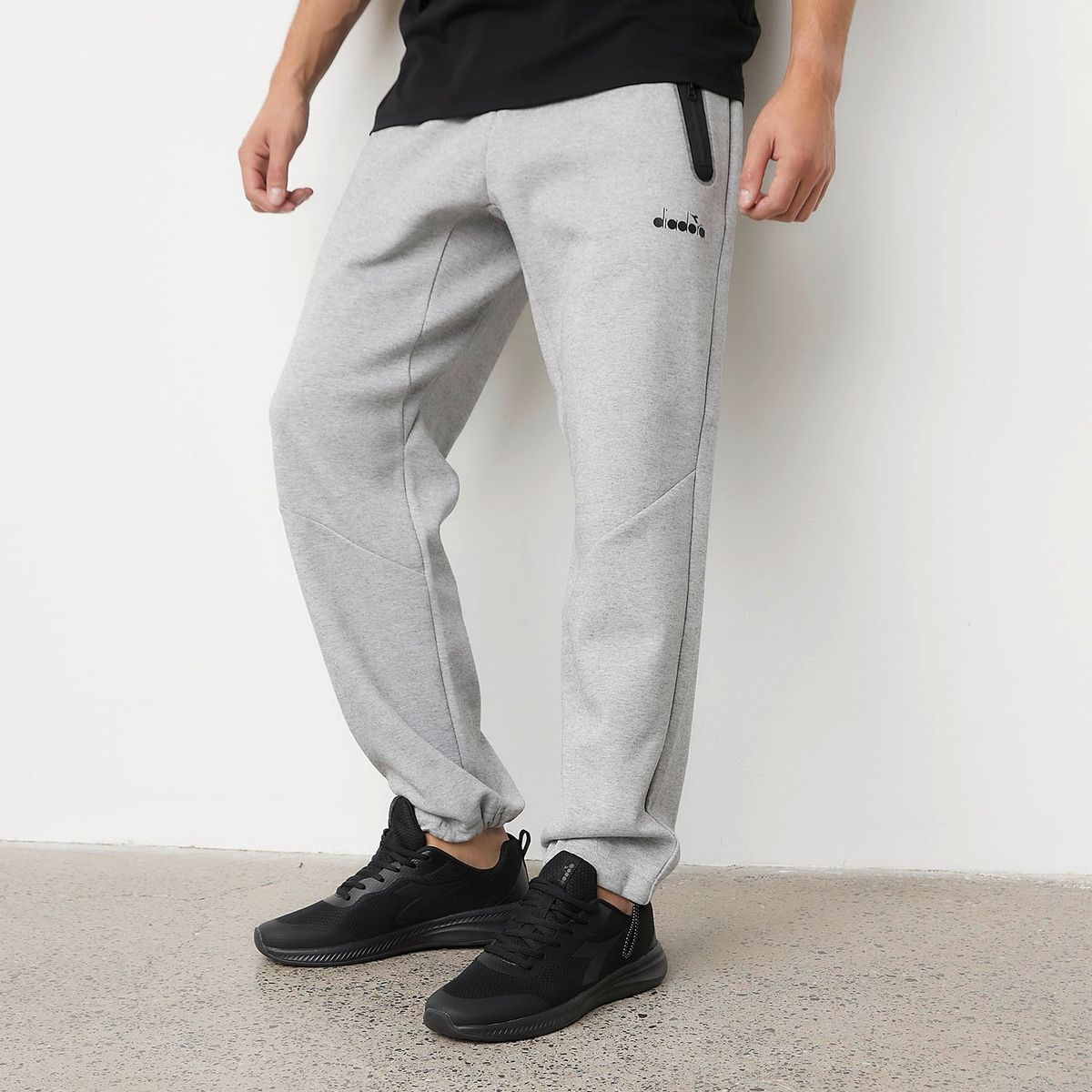 DIADORA - Solton Zapatilla Urbana Hombre Negro Diadora