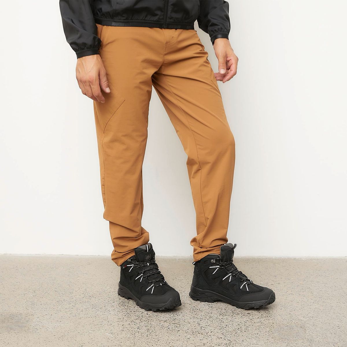 MOUNTAIN GEAR - Outdoor Andino Bota Hombre Negro Mountain Gear