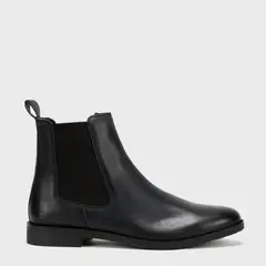 BASEMENT - Bota Hombre Cuero Negro
