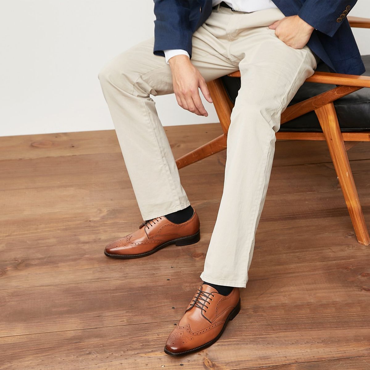 LA MARTINA - Zapato Casual Hombre Cuero Café La Martina