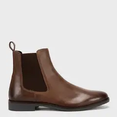 BASEMENT - Botas Cuero Café Hombre