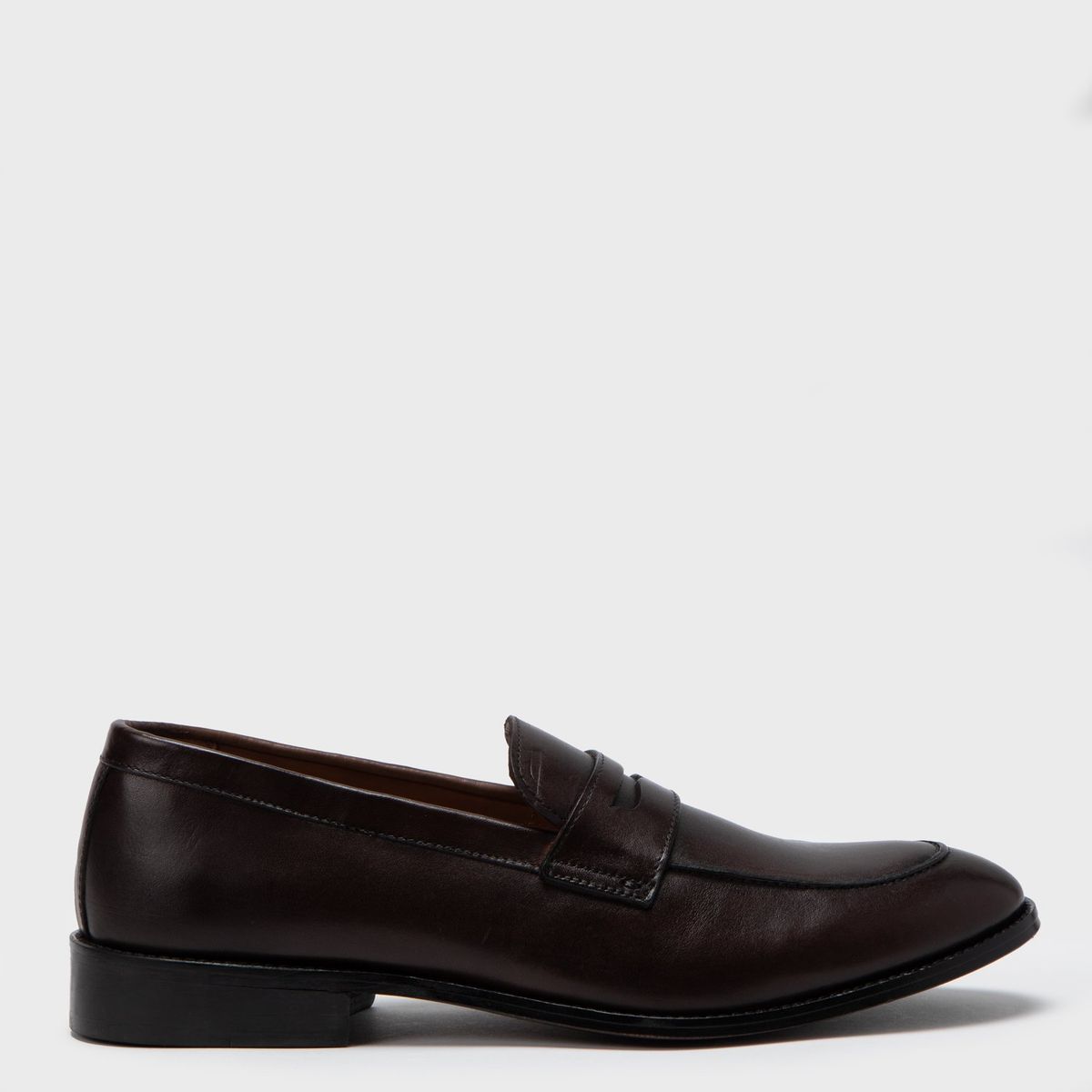 LA MARTINA - Mocasín Hombre Cuero Café La Martina