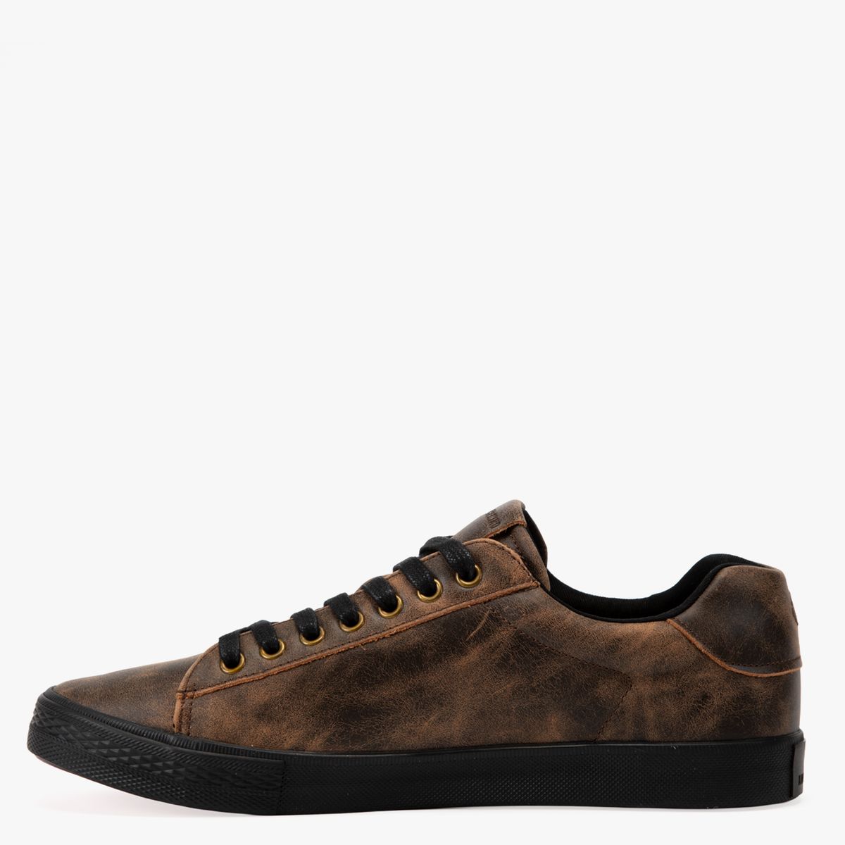 AMERICANINO - Zapatilla Urbana Hombre Cuero Café Americanino