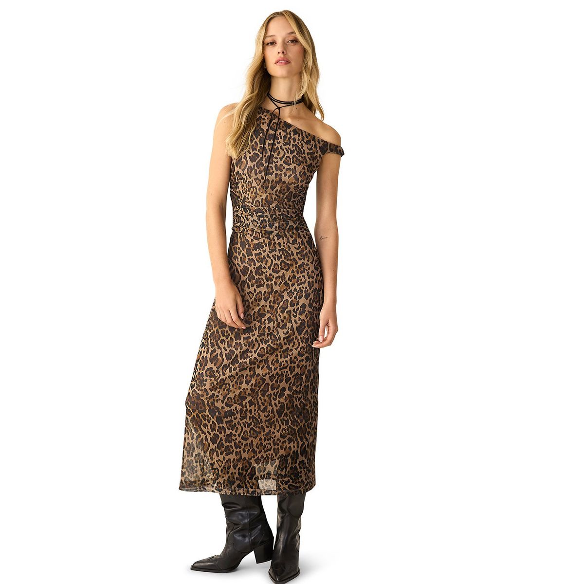 SYBILLA - Vestido Maxi Mujer Sybilla Estampado Casual