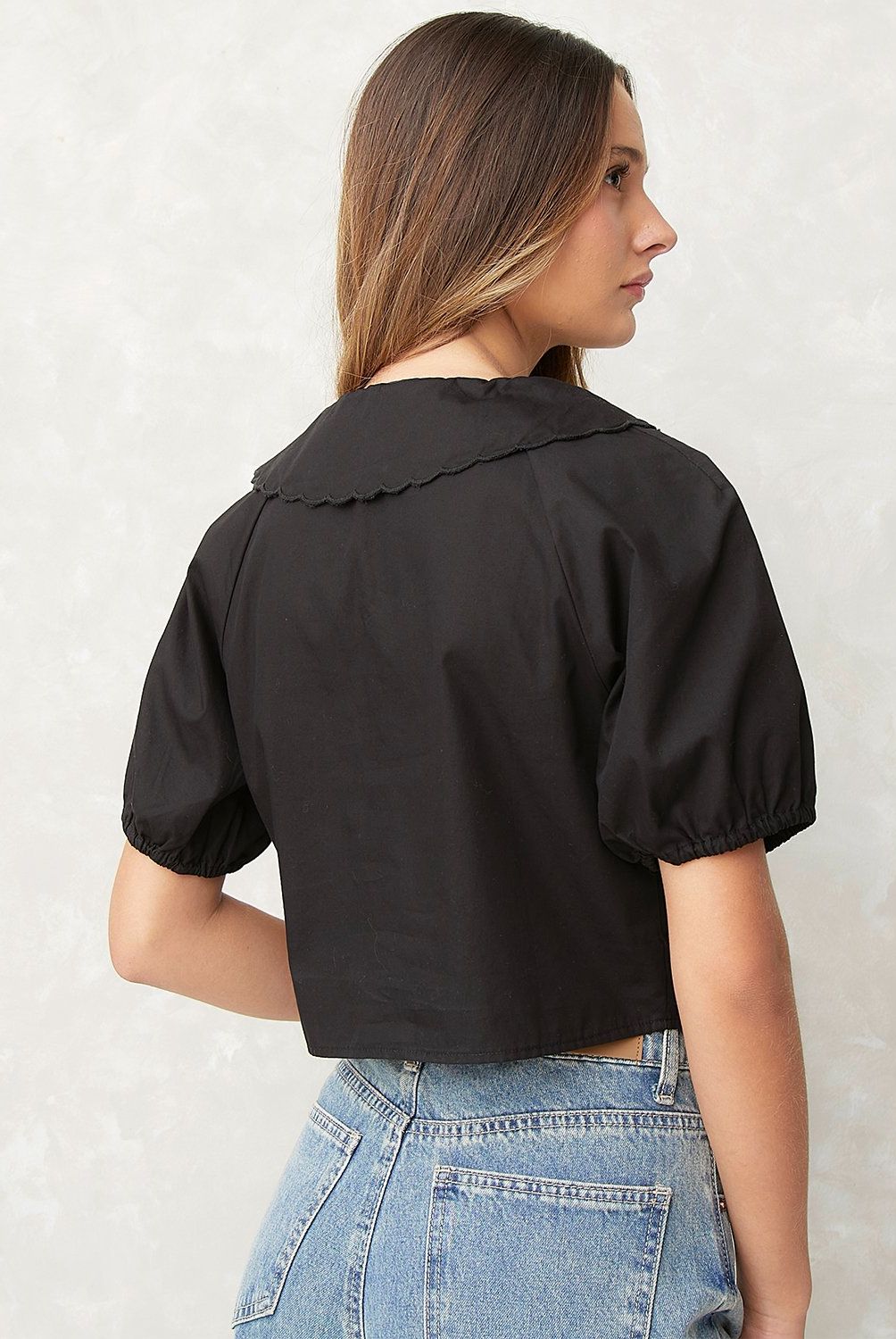 SYBILLA - Blusa Sybilla Manga Corta Algodón Mujer