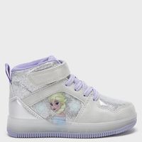 Zapatilla Urbana Niña Con Luces Morado (22 A 26)