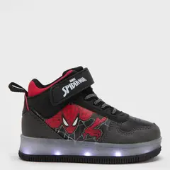 MARVEL - Zapatilla Urbana Niño Negro (22 a 26)