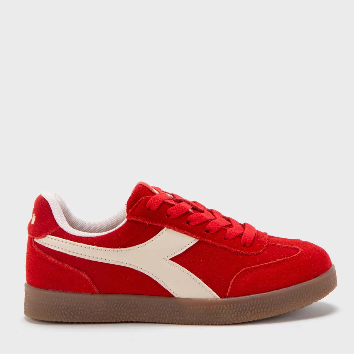 DIADORA - Bamtelo Zapatilla Urbana Niño Cuero Rojo (34 a 39)  Diadora