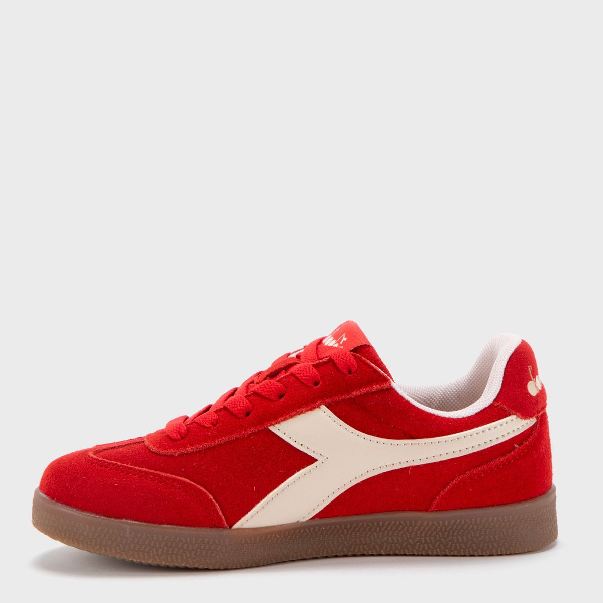 DIADORA - Bamtelo Zapatilla Urbana Niño Cuero Rojo (34 a 39)  Diadora