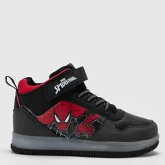 MARVEL - Tall Zapatilla Urbana Niño Negro (27 a 33)