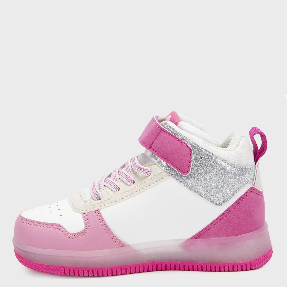 PAW PATROL - Zapatilla Urbana Niña Con Luces Rosado (22 A 26) Paw Patrol