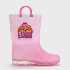 PAW PATROL - Bota de Agua Niña Rosado (22 a 26)