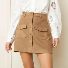 BASEMENT - Falda Corta Mujer