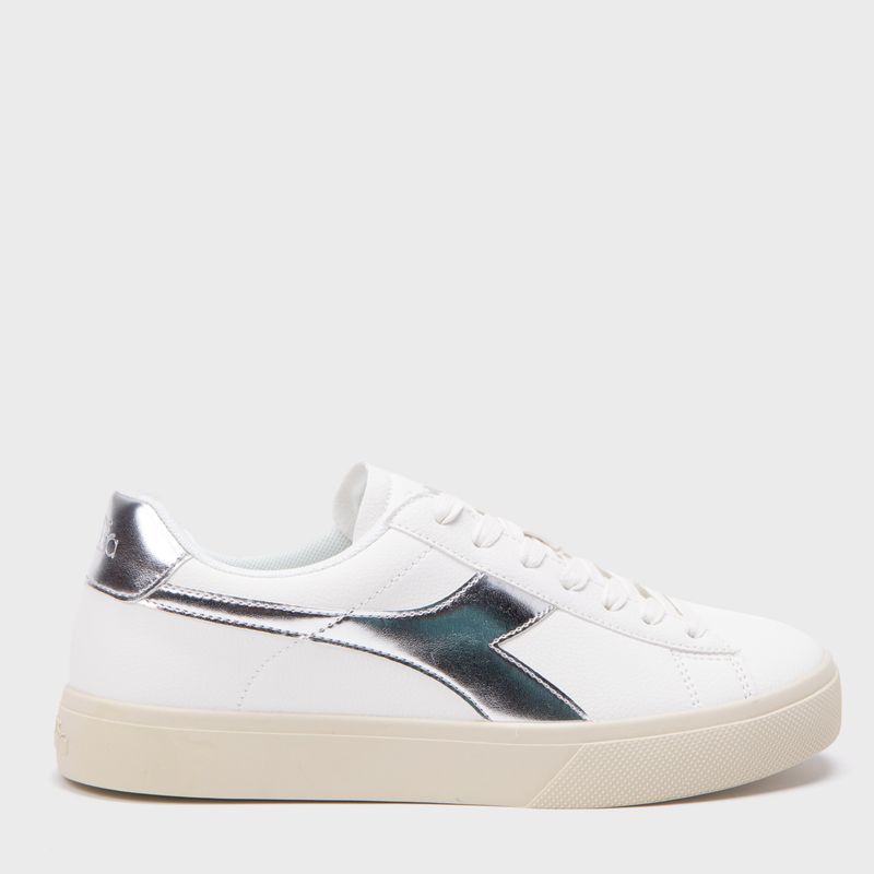 DIADORA - Ceblank Zapatilla Urbana Mujer Plateado Diadora