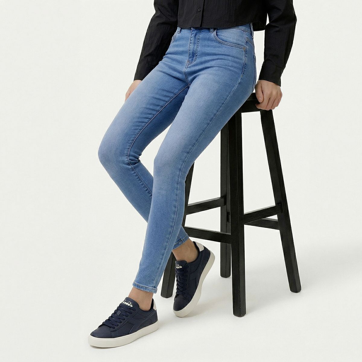 DIADORA - Ceblank Zapatilla Urbana Mujer Negro Diadora