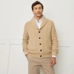 CHRISTIAN LACROIX - Cardigan Cuello Shawll Hombre