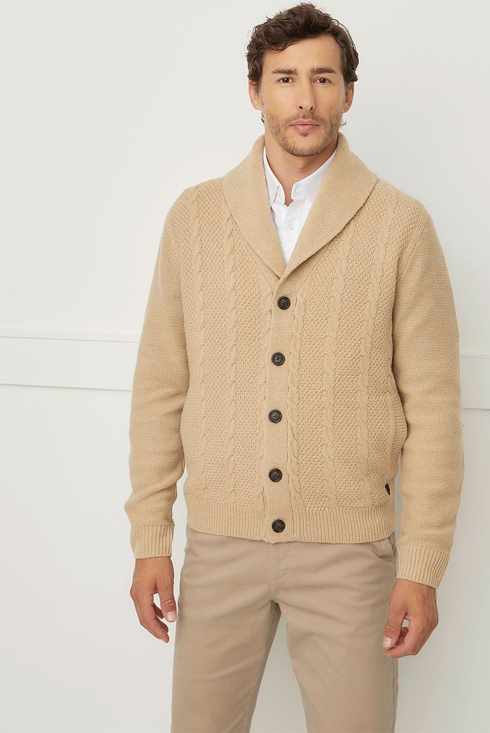 CHRISTIAN LACROIX - Cardigan Cuello Shawll Hombre Christian Lacroix