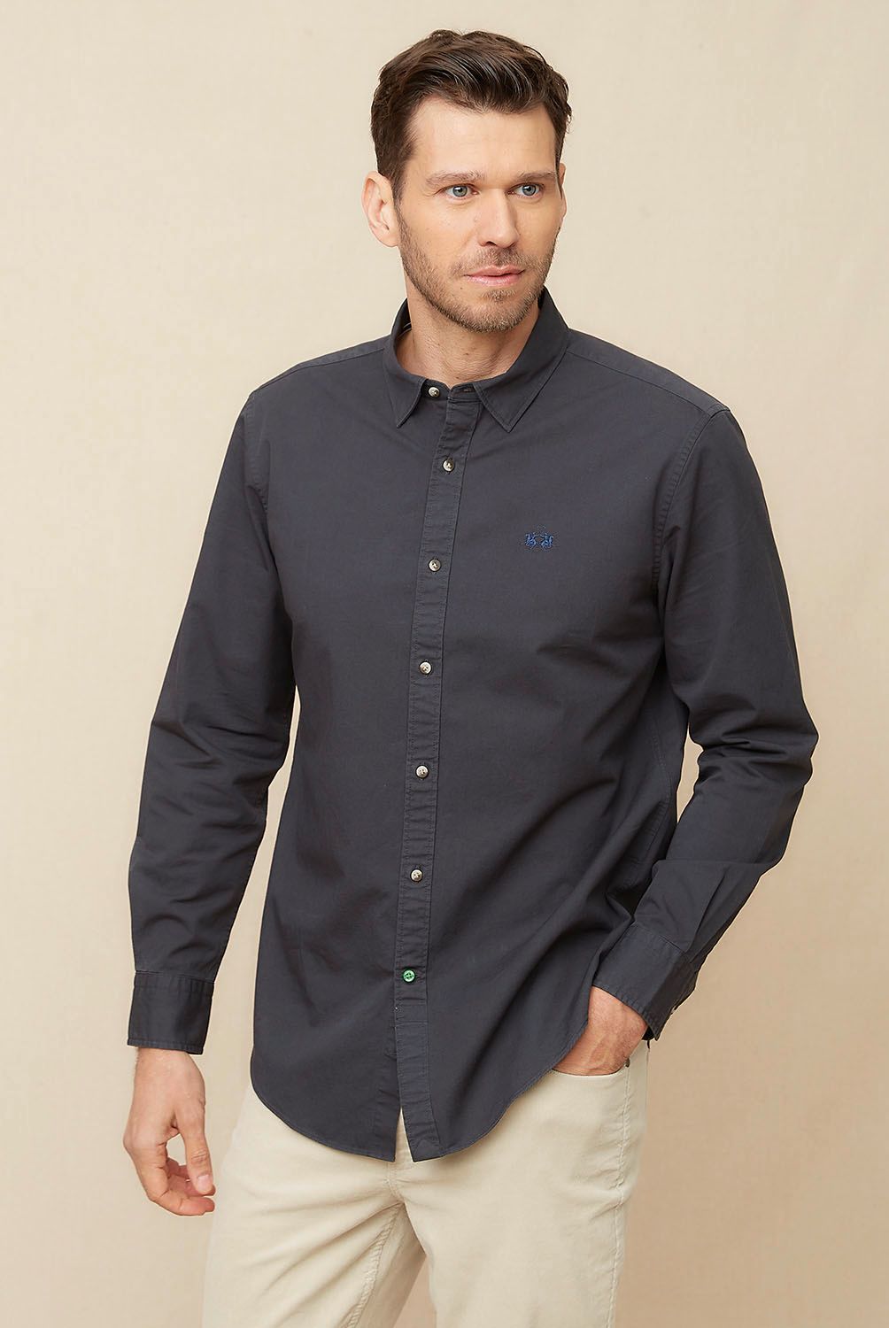 LA MARTINA - Camisa Casual Manga Larga Hombre La Martina