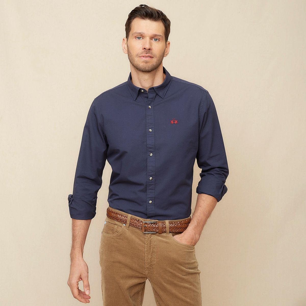 LA MARTINA - Camisa Casual Manga Larga Hombre La Martina