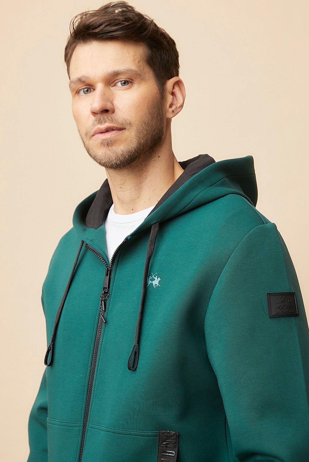 LA MARTINA - Polerón Full Zipper Hombre La Martina