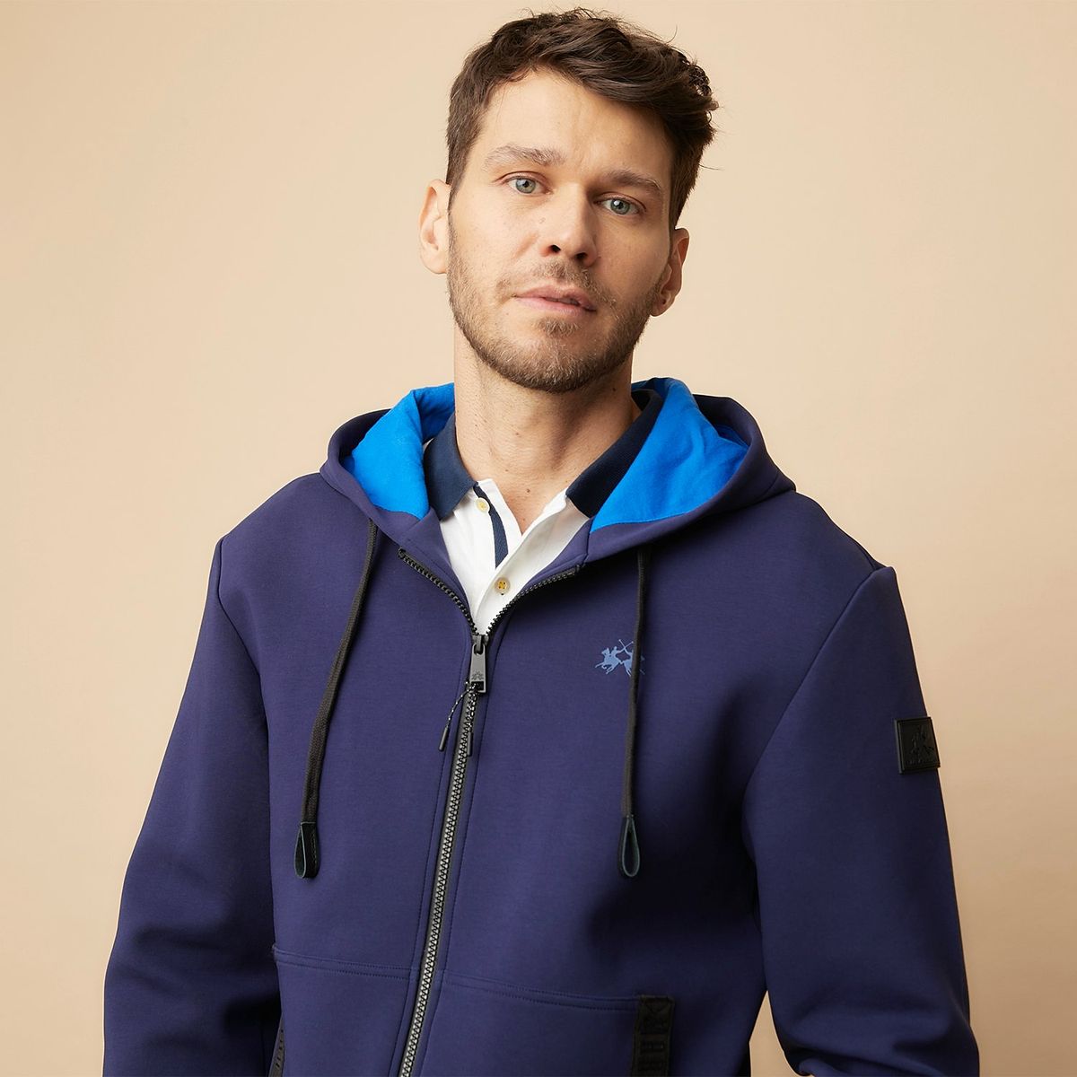 LA MARTINA - Polerón Full Zipper Hombre La Martina