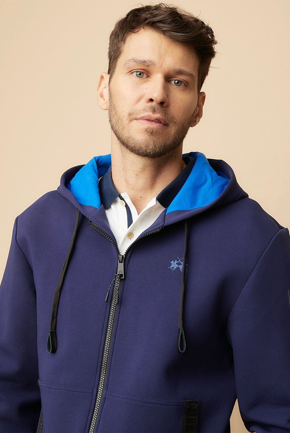 LA MARTINA - Polerón Full Zipper Hombre La Martina