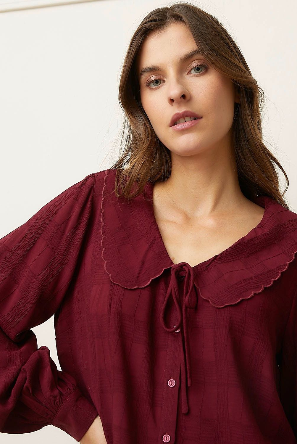 BASEMENT - Blusa Manga Larga Mujer Basement