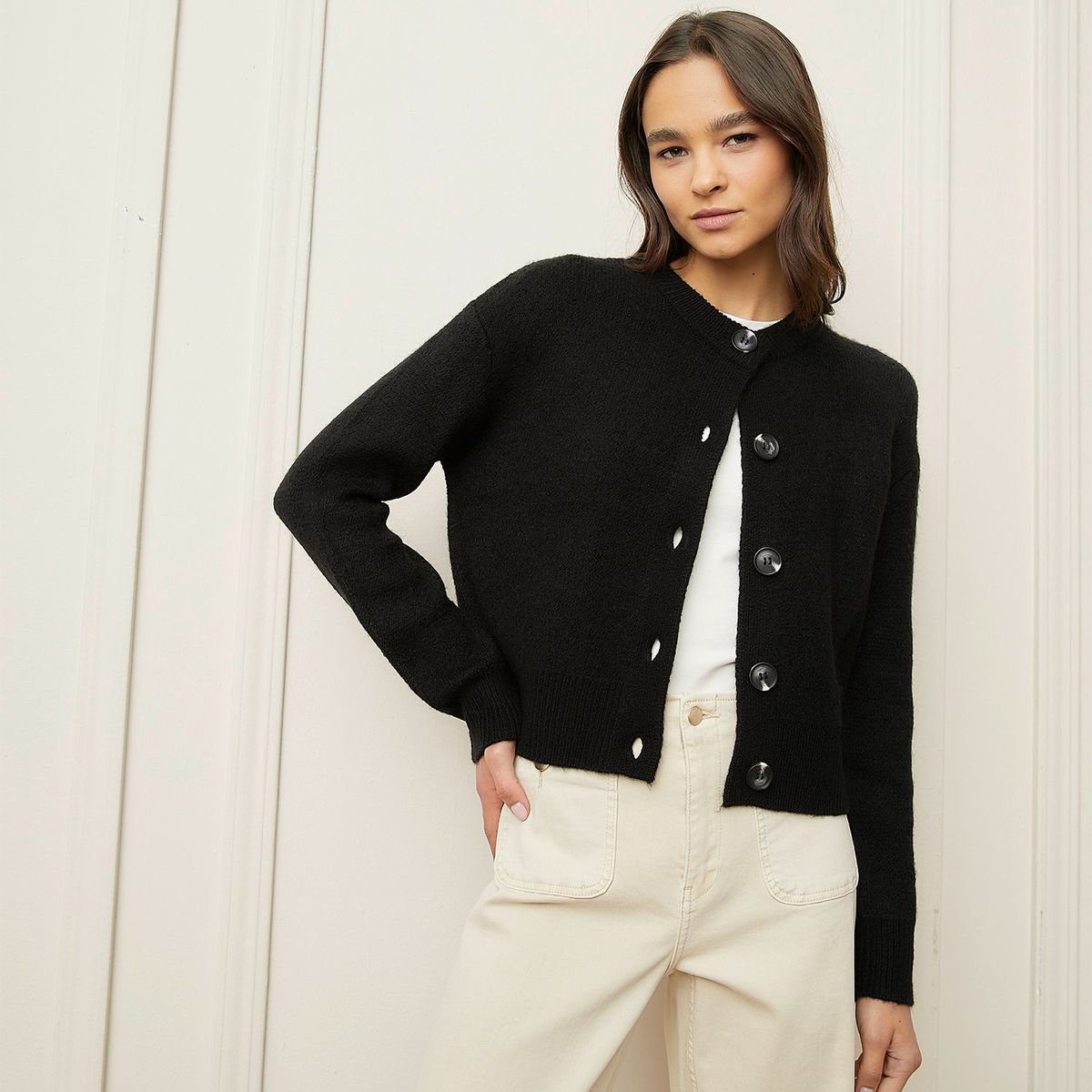 BASEMENT - Cardigan Mujer Basement