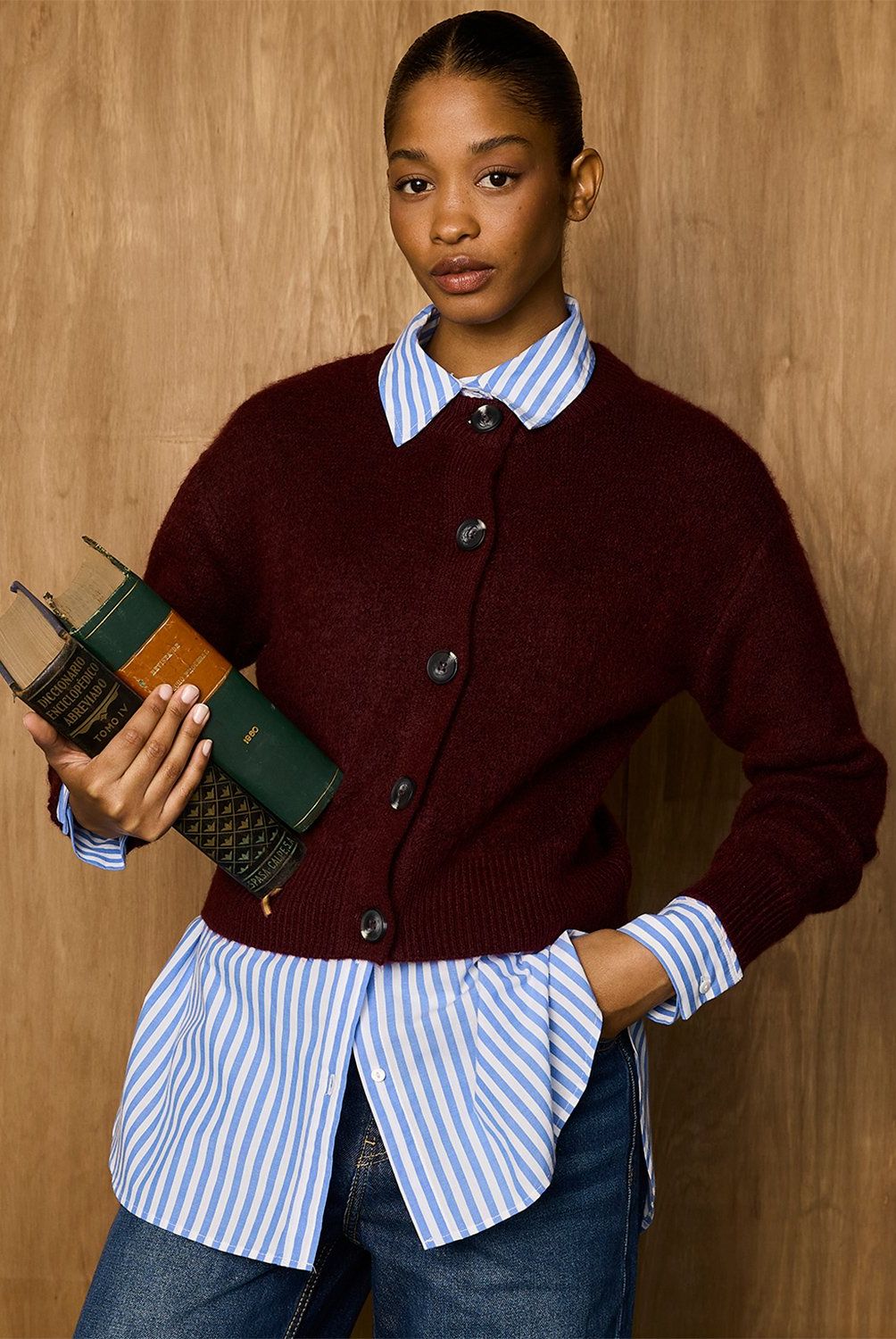 BASEMENT - Cardigan Mujer Basement