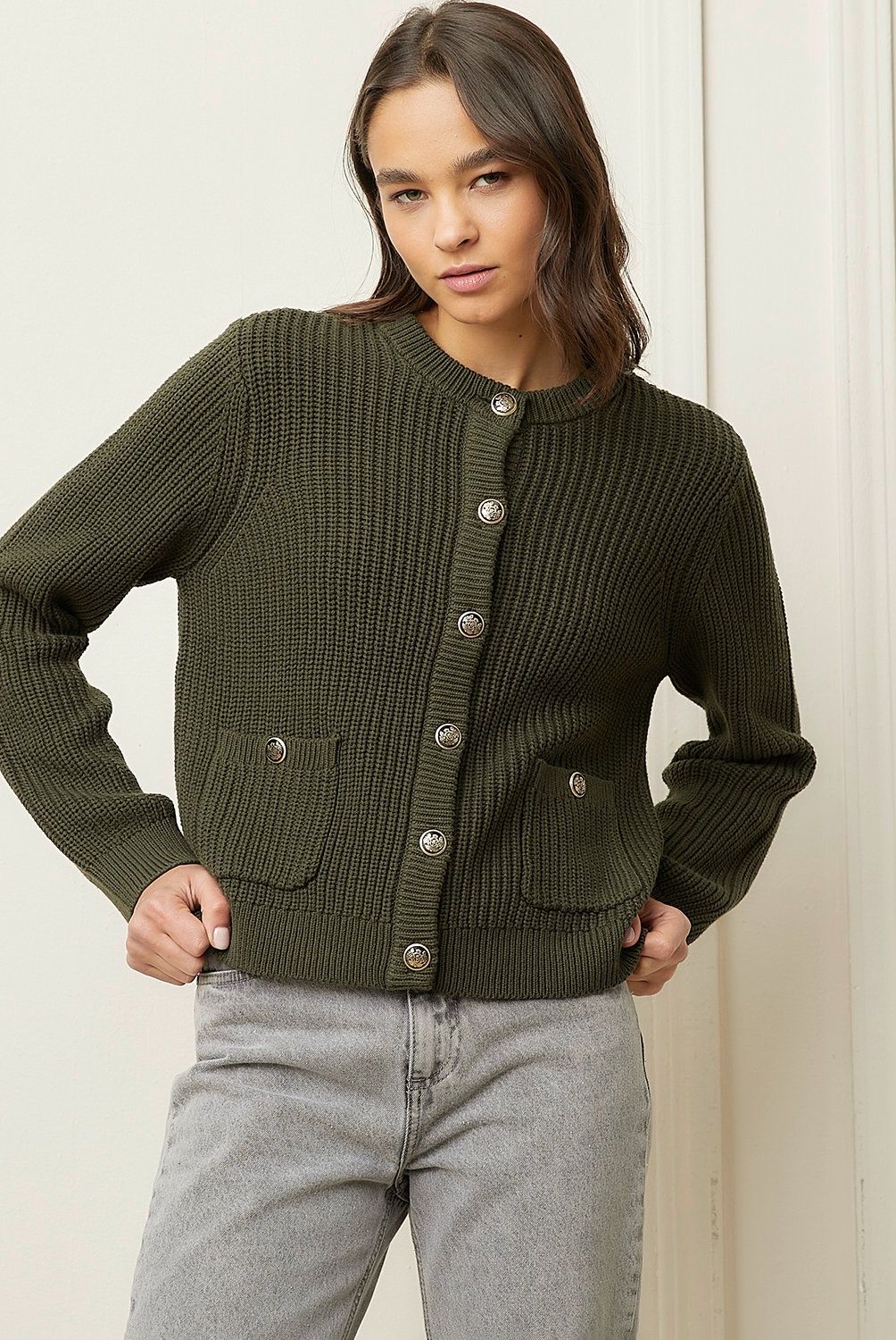 BASEMENT - Cardigan Mujer Basement