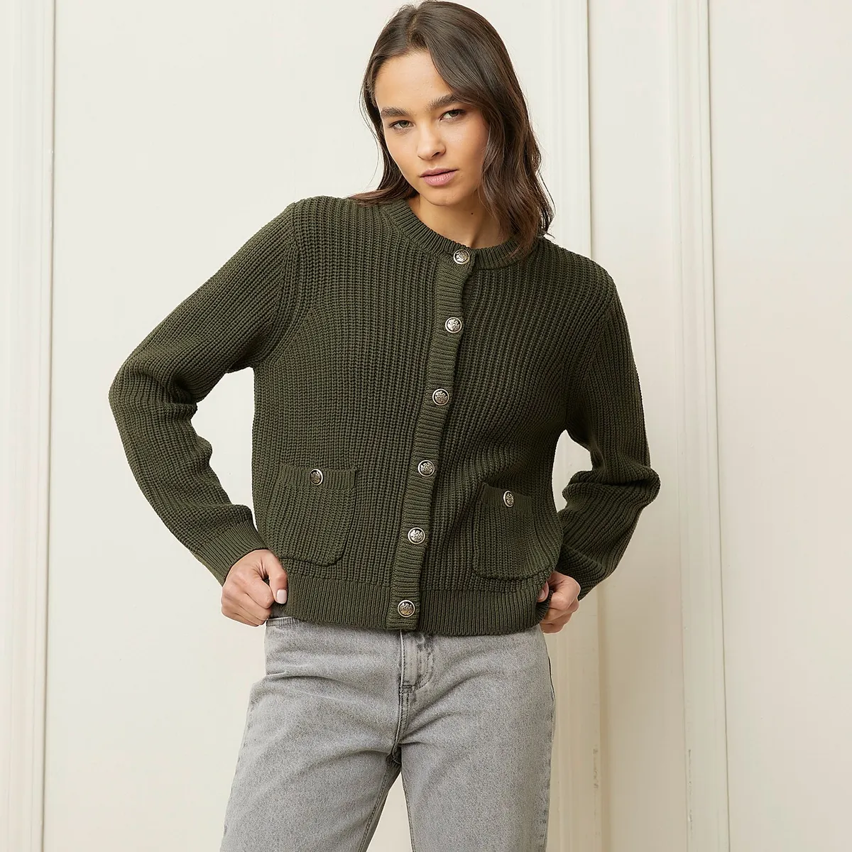 BASEMENT - Cardigan Mujer Basement