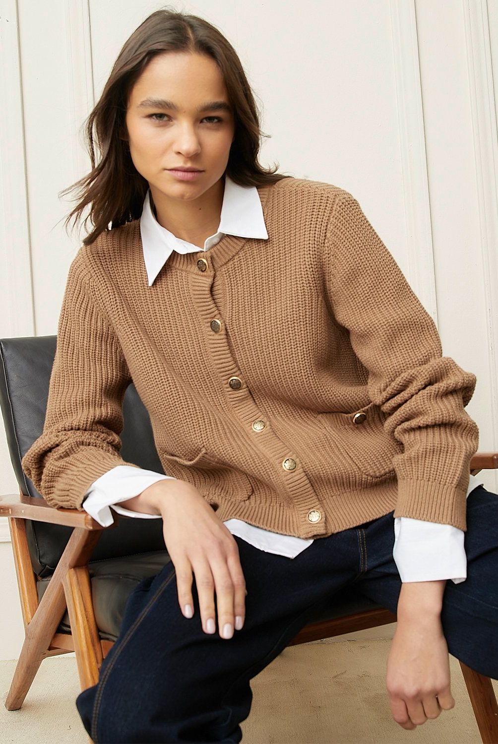 BASEMENT - Cardigan Mujer Basement