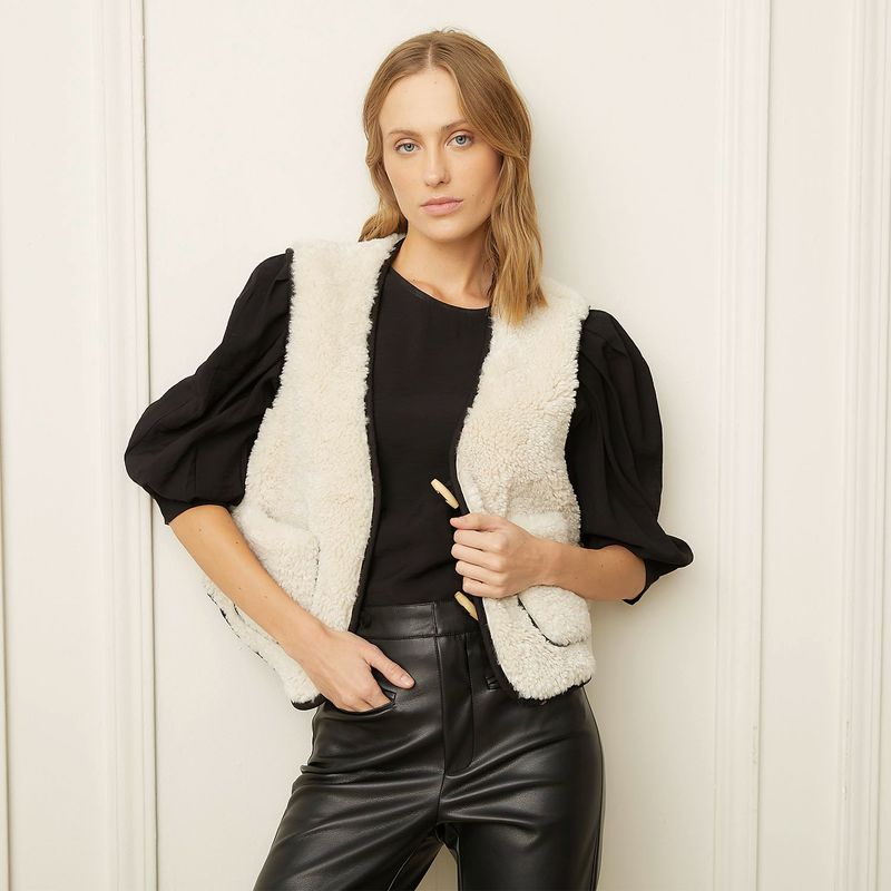 BASEMENT - Vest Reversible Mujer Basement