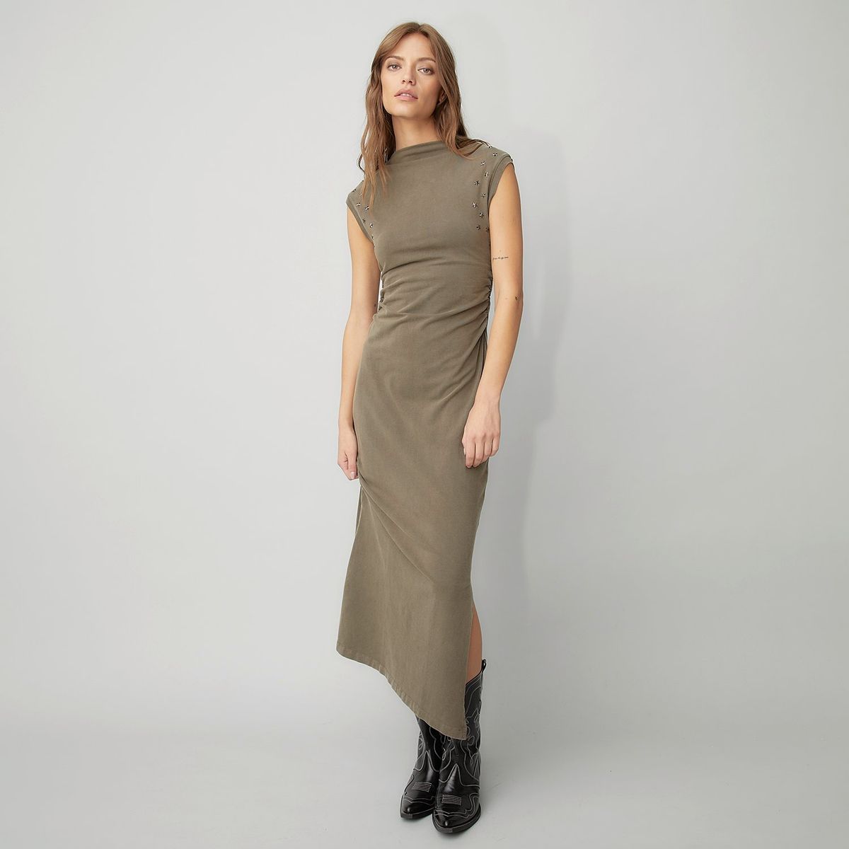 AMERICANINO - Vestido Largo Algodón Americanino Casual Mujer